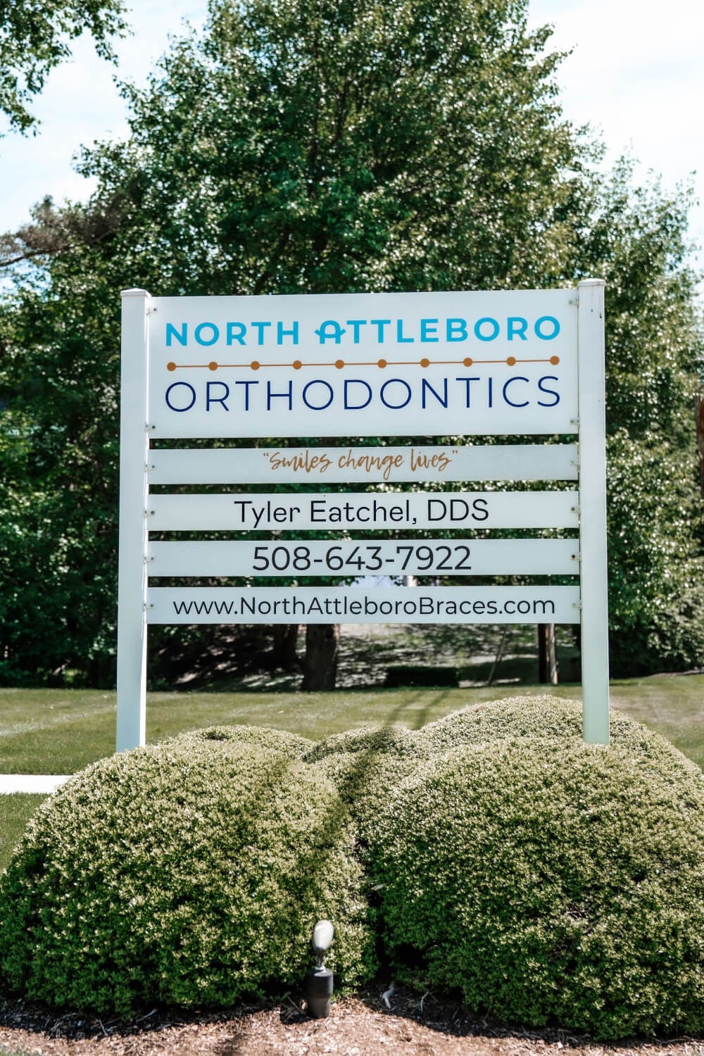 North Attleboro Orthodontics Office Sign