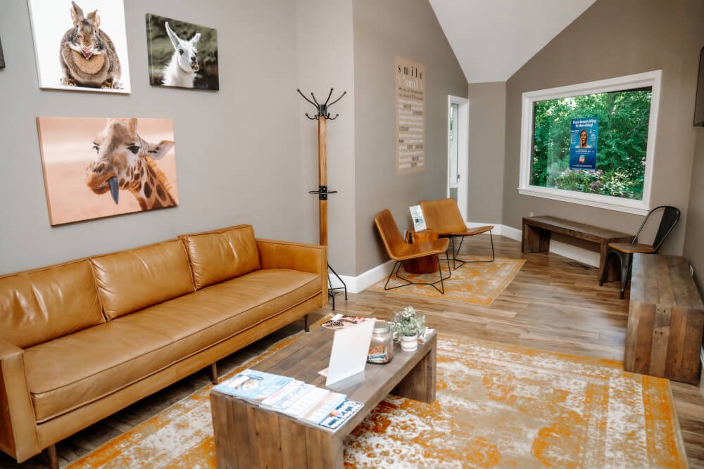North Attleboro Orthodontics Office Waiting Area