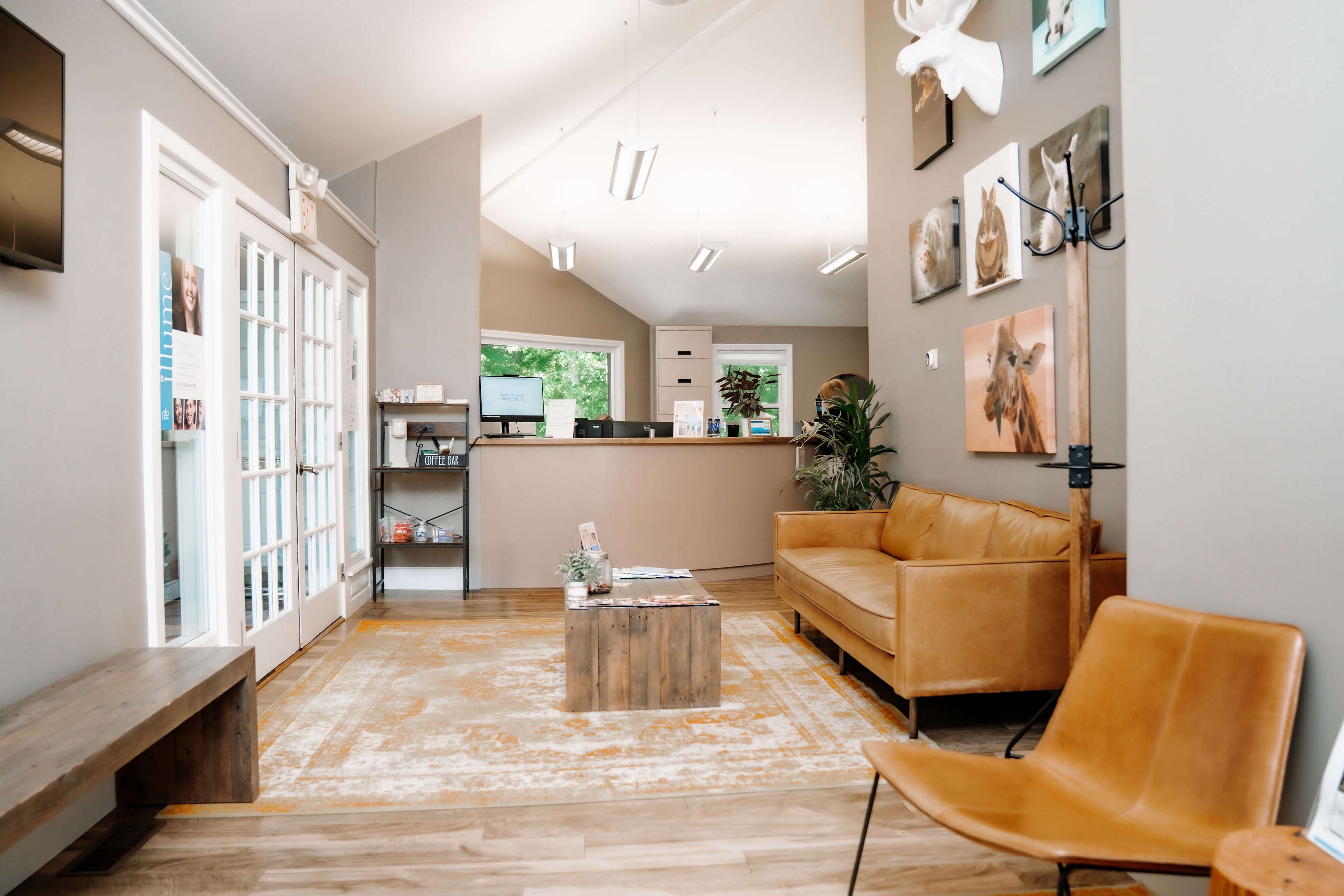 North Attleboro Orthodontics Office Waiting Area